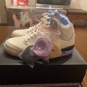 Unreleased Air Jordan 5 sail DJ Khaled We the Best. Size 11 in hand dead stock